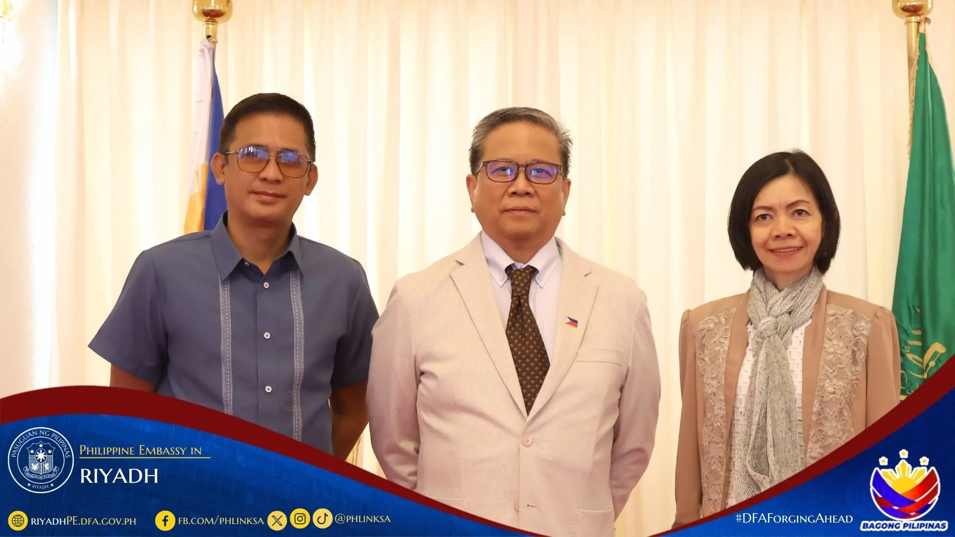 Philippine Embassy and MWO-Riyadh Welcomes Newly Arrived Personnel